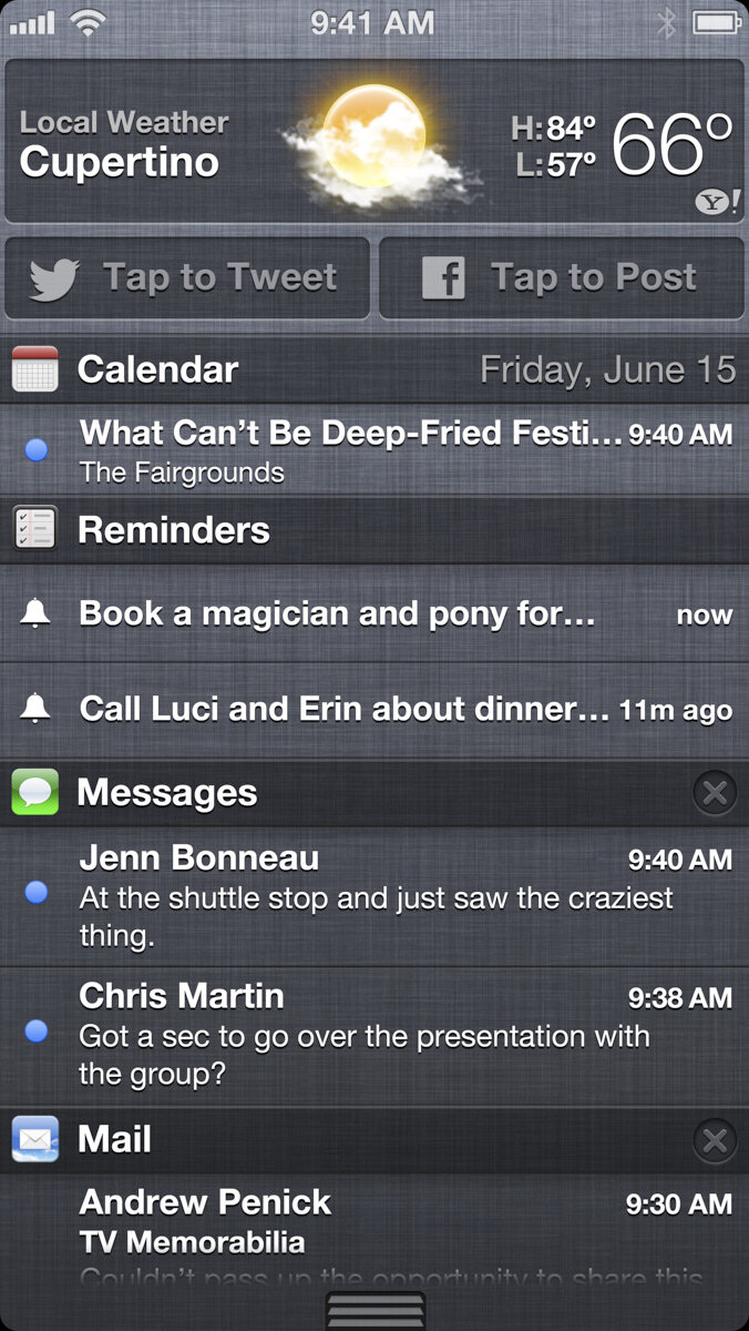 iPhone Mail compose detail