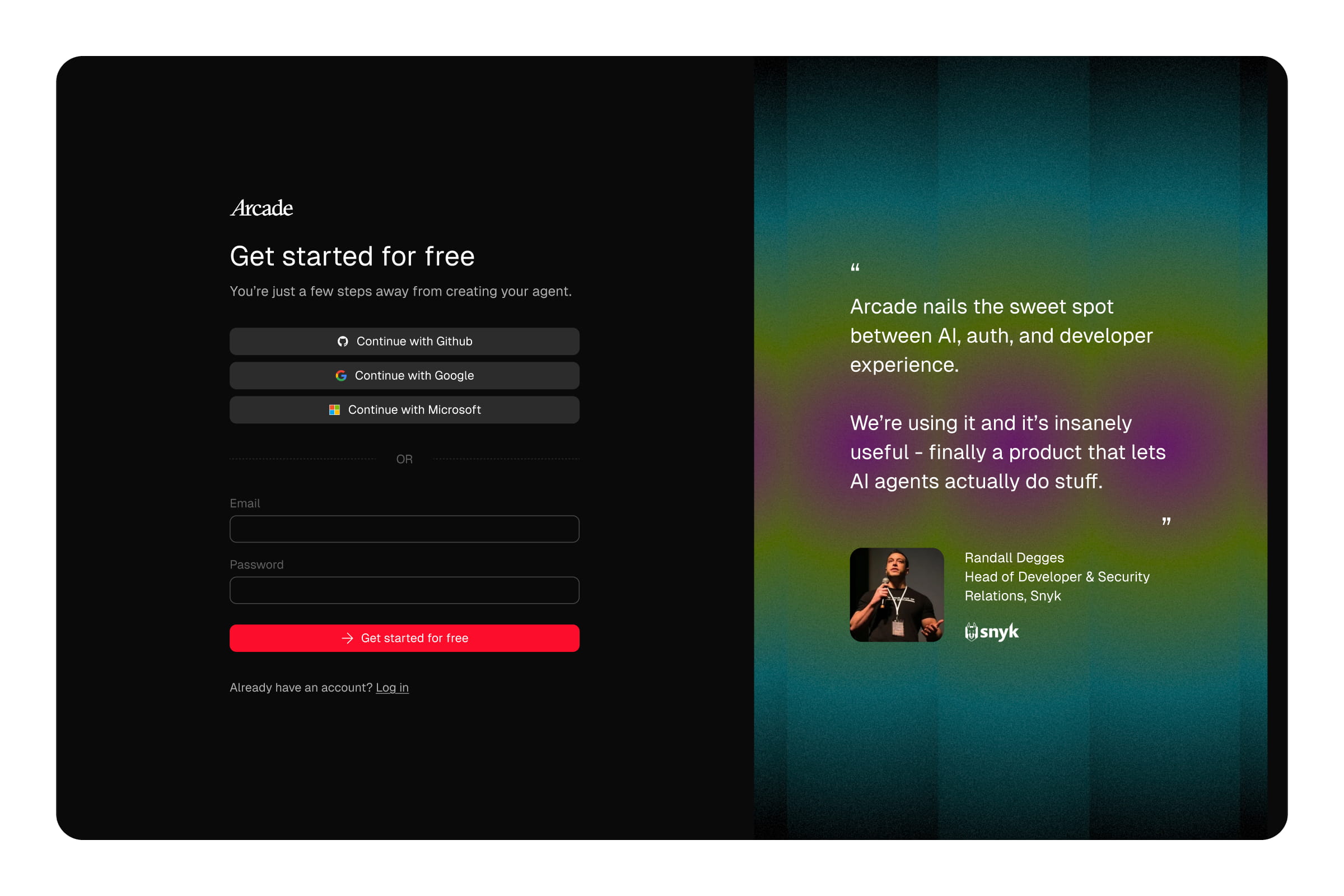 Arcade deployment view
