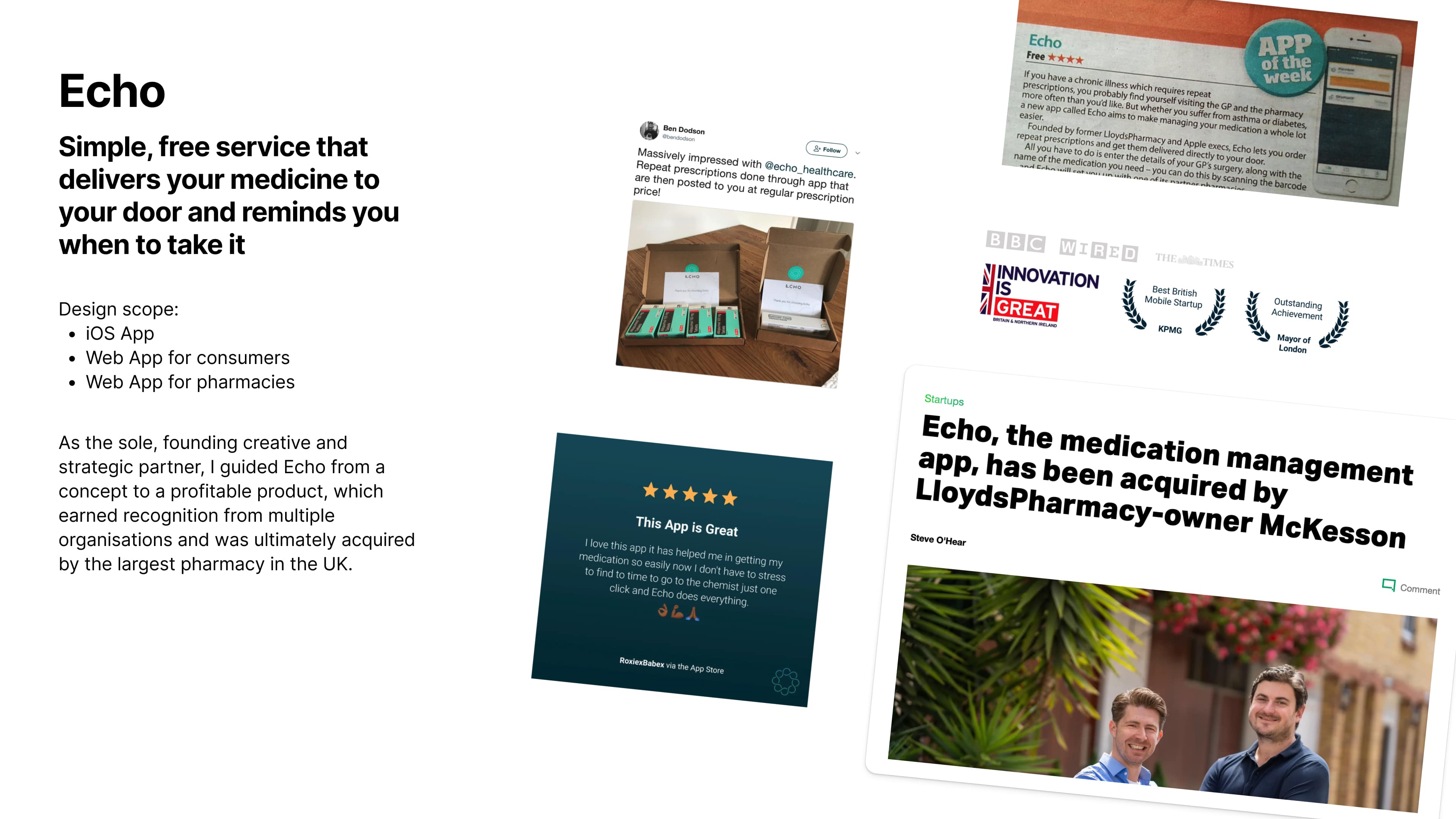 Echo - Medication delivery service